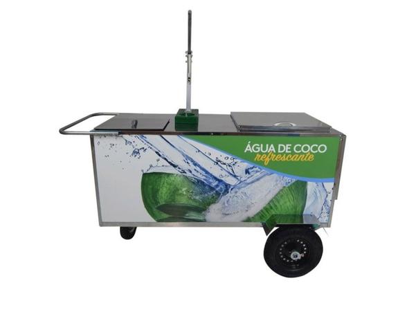Carrinho de água de coco - Foto 2