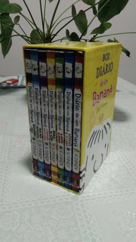 Coleção Diário de Um Banana box com 7 volumes bem novinho