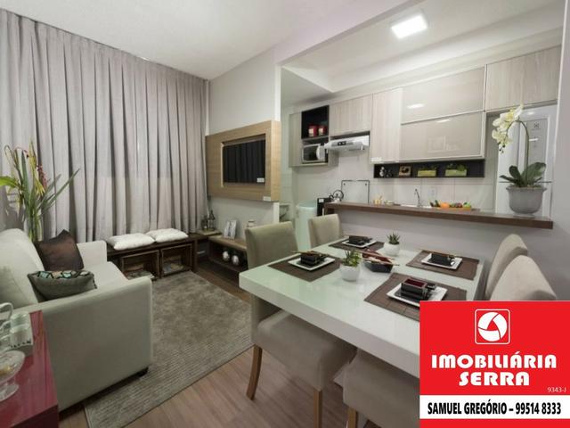 SAM 196 Vista do Bosque - 2 quartos - 45m² + 15m² - ITBI+RG grátis - Foto 4