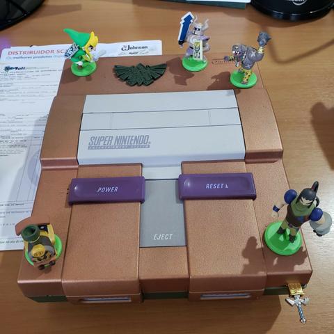 Super Nintendo - Personalizado "Zelda"