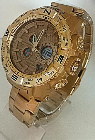 Fantástico relógio 12 funções é 1 produto exclusivo novo zerado última unidade - Foto 4