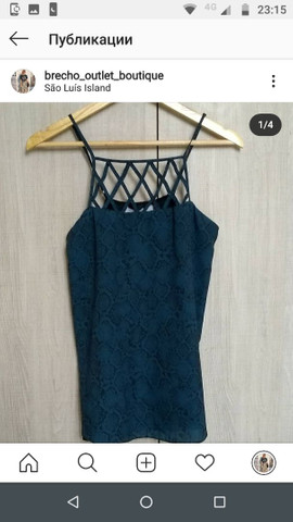 Blusa de grife Animale, tamanho 38
