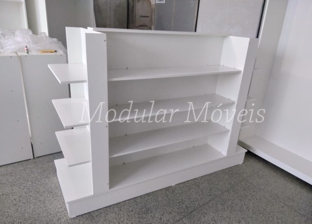 Gôndola Branca 100% MDF - Direto da Fábrica