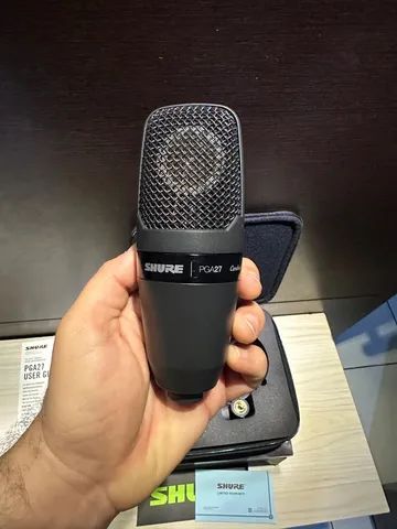 Microfone condensar pga 27 Shure zero  - Foto 5