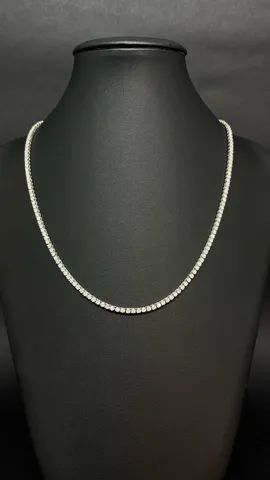 Colar Riviera 6 Ct com Diamantes de 3 pontos  - Foto 2
