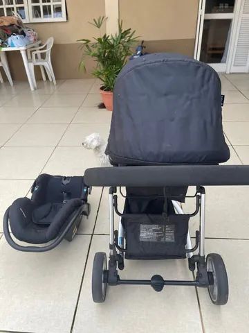 Carrinho com bebê conforto safety  - Foto 6