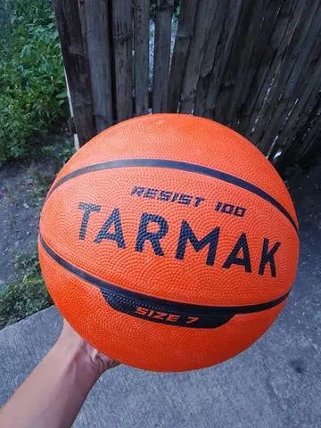 Bola de Basquetebol Criança e Adulto R100 Tamanho 7 Laranja TARMAK