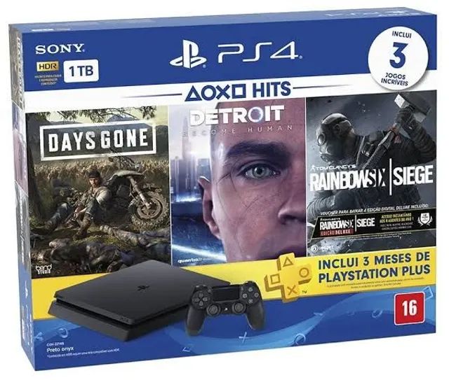 PS4 PRO ( BRANCO 1TB) - Videogames - Jardim Clementino (Fazendinha),  Santana de Parnaíba 1249810148