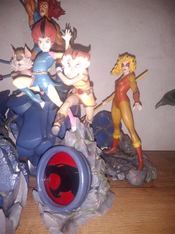 Set Thundercats Iron Studios 1/10 + Mumm-ha - Foto 3