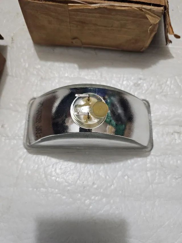 John deere lâmpada farol sealed beam 12v novo original - Foto 4