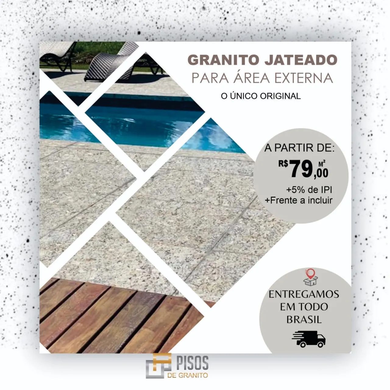 Pisos em Granito 90x90  - Foto 5