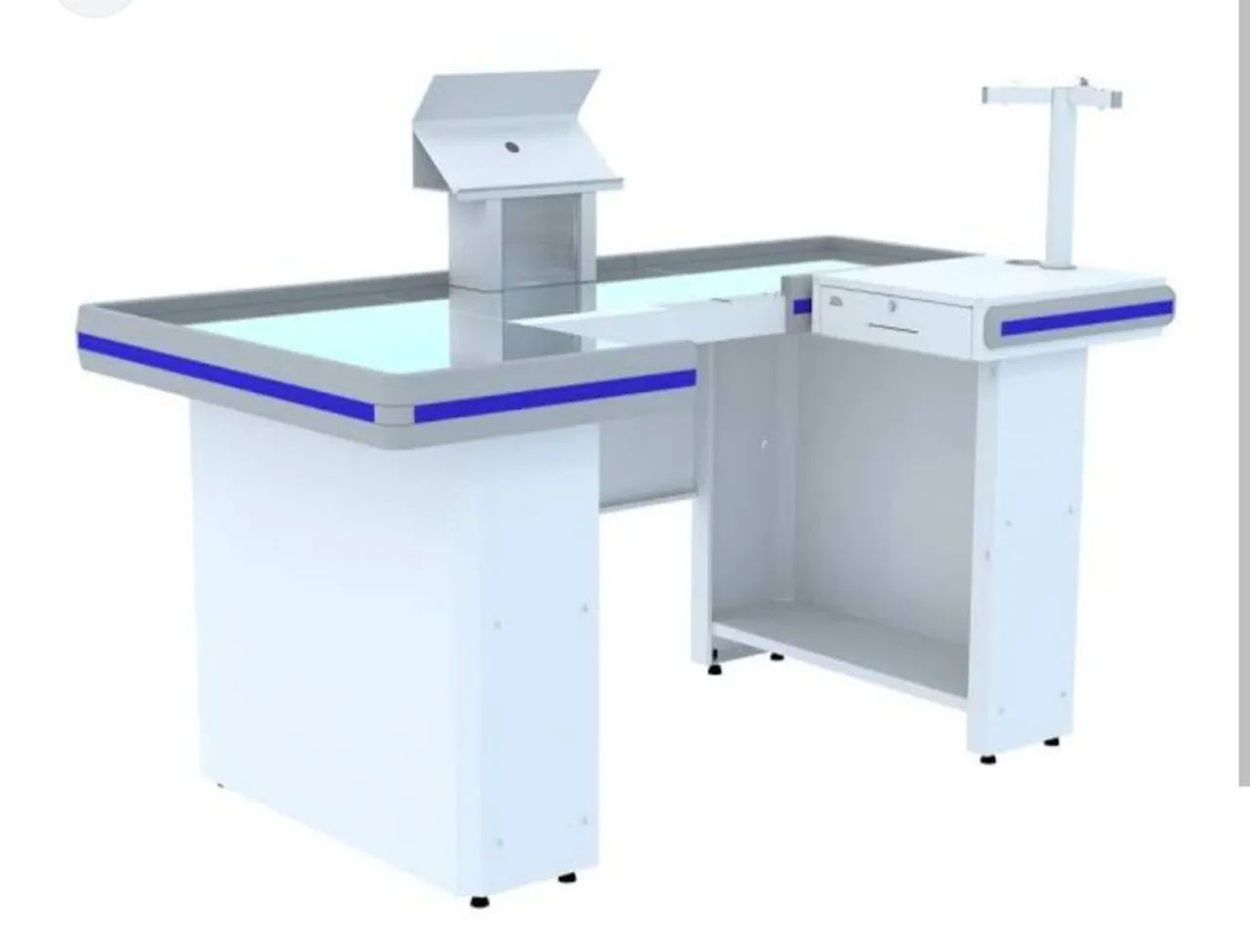 Check out Caixa metal 1.50 mts novo - Foto 2