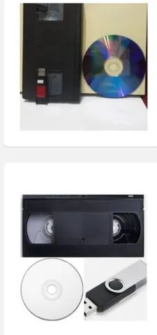 Conversão digital de VHS PARA DVD OU PEN-DRIVE 