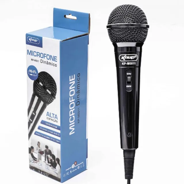 Microfone Dinamico Kp-m0011