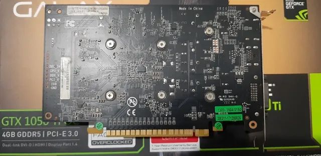 GTX 1050 Ti 4gb Galax - Foto 2