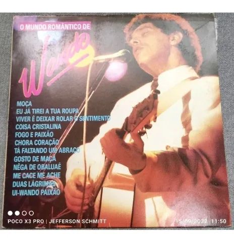 Disco De Vinil Wando - O Mundo Romântico