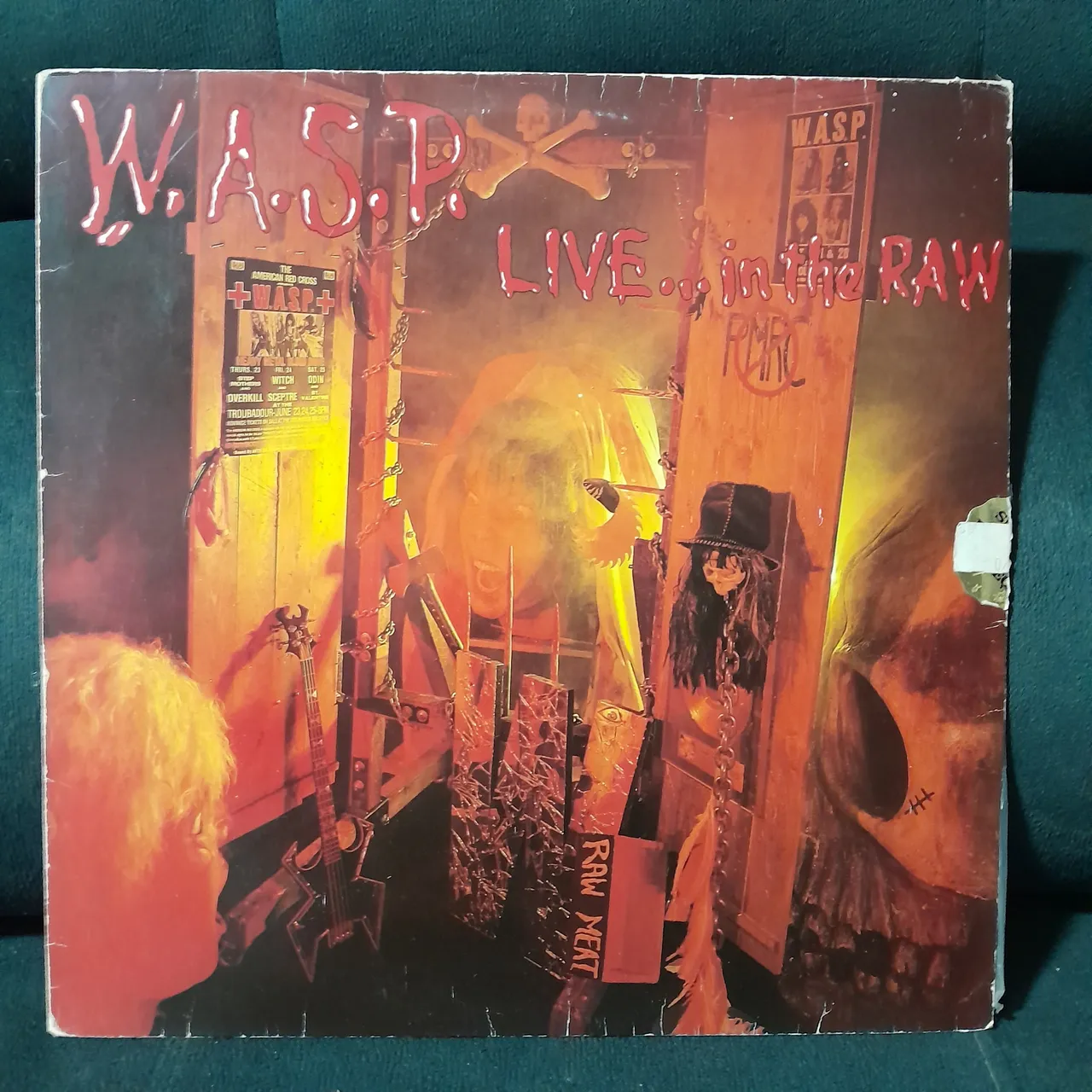 lp vinil W.A.S.P. Live... in the Raw