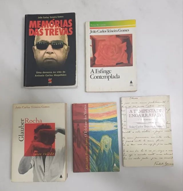 5 livros de João Carlos Teixeira Gomes