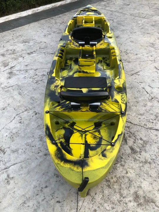 Caiaque New Foca Standard com pedal opcional  avalio troca, parcelo em até 48x - Foto 5