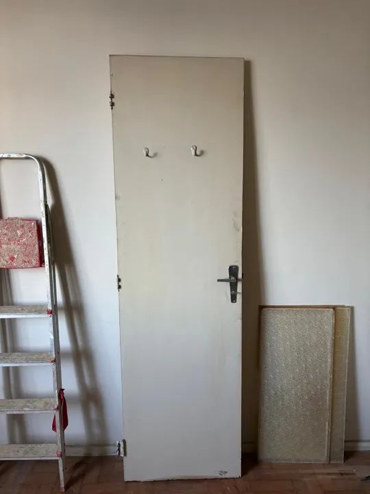 Porta de madeira branca  - Foto 2
