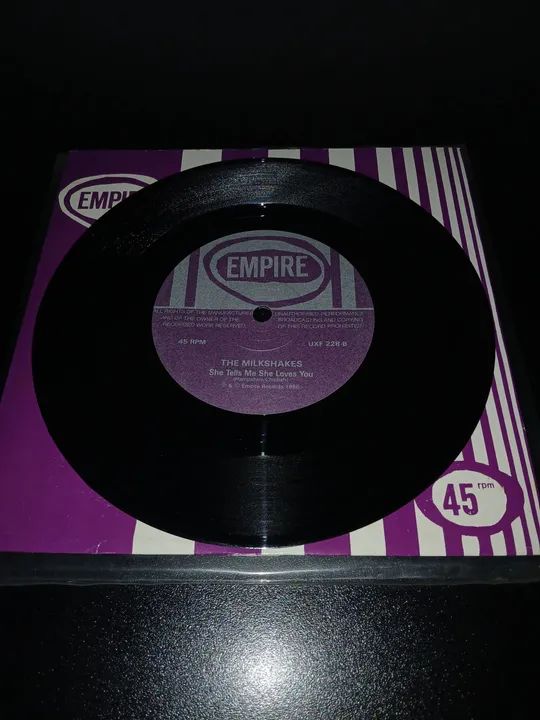 Disco Vinil The Milkshakes - Let Me Love You Autoramas JovemGuarda Rockabilly Garage Mod  - Foto 2