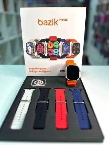 Smartwatch W66 PRO MAX + 6 pulseiras - Foto 3