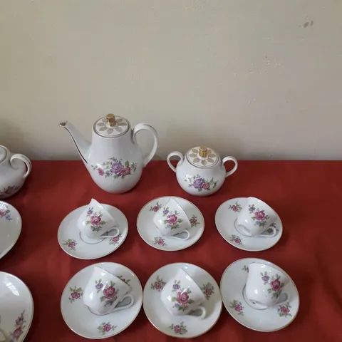 Conjunto de café porcelana Mauá  - Foto 2