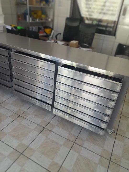 Gaveteiro Pizzaria Inox! - Foto 5