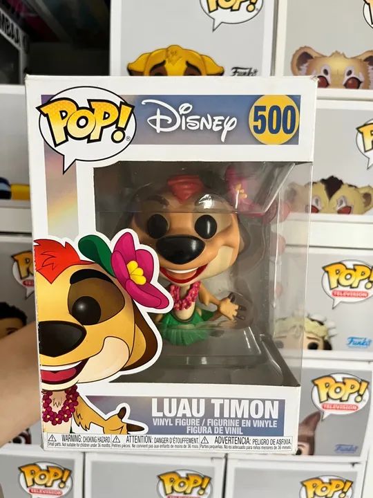 Funko Pop Disney Timon / Timão Luau 500 - Foto 3
