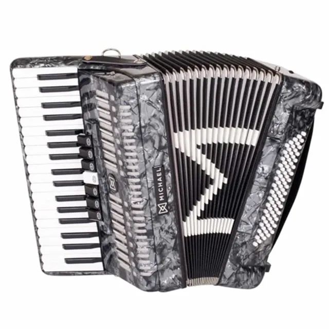 Acordeon Michael 80 Baixos com Case e Alças - Foto 3