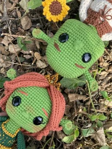 Shrek e Fiona Amigurumi Crochê - Foto 3