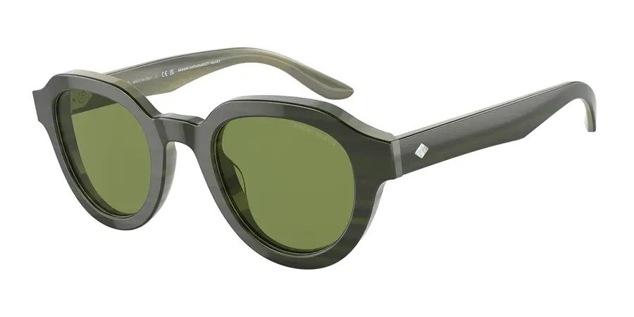 Giorgio Armani - Occhiali da Sole Verde Marmo