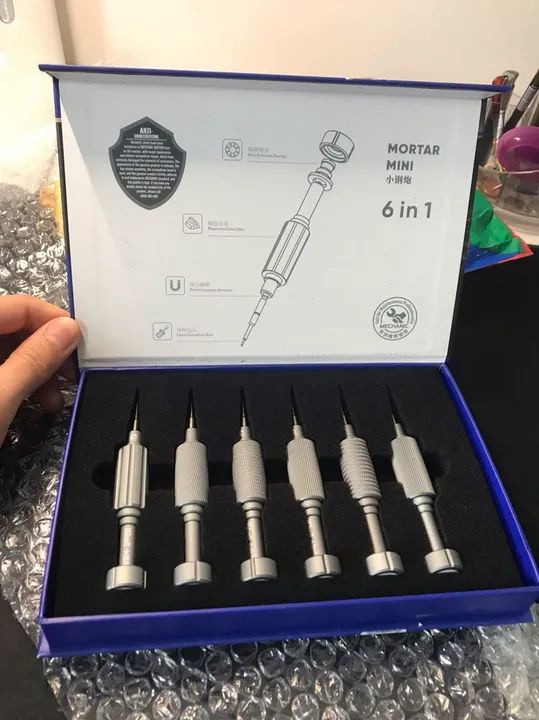 kit de chaves para iphone ishell max 6 em 1 - Foto 3