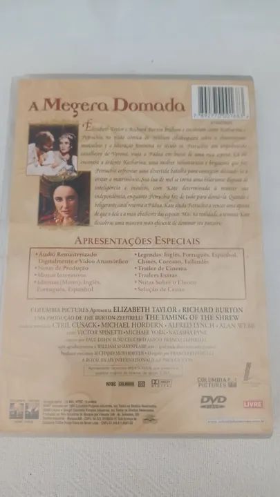 A megera domada filme dvd original  - Foto 2