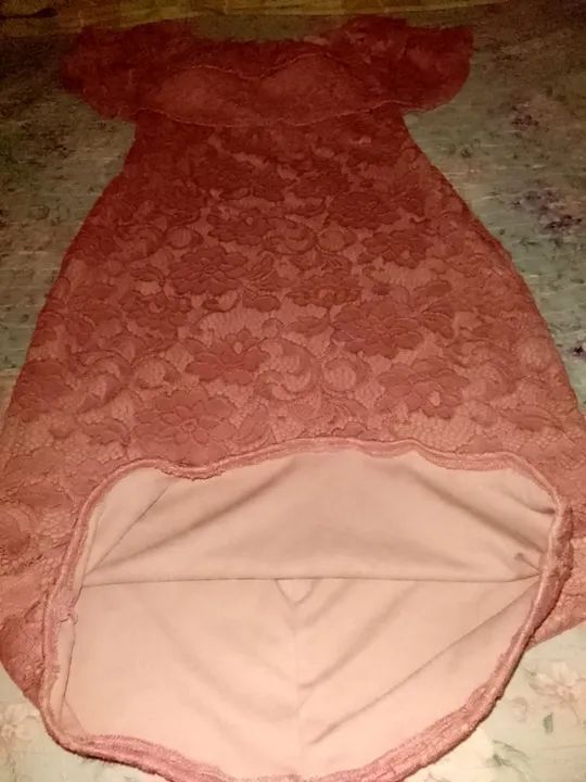 VESTIDO ROSA TAM.G (DOUVIC) - Foto 3