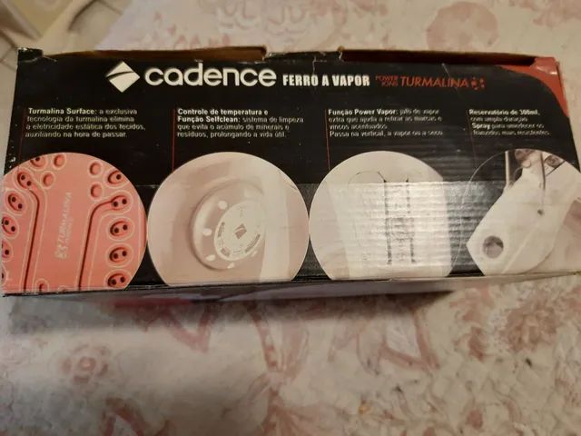 Ferro passar roupas cadence power ions turmalina - Foto 2