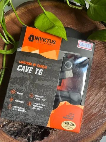 Lanterna de Cabeça Invictus Cave T6