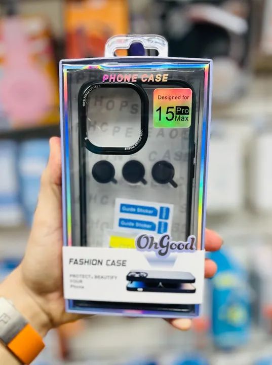 Capa Iphone 15 Com Proteção de Lentes