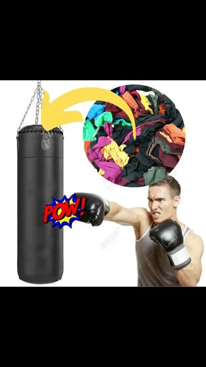 Retalhos para enchimento de saco de boxe 