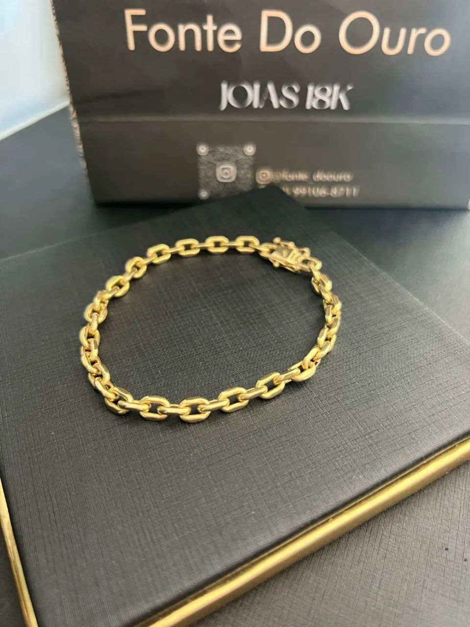 Pulseira de ouro 18k 