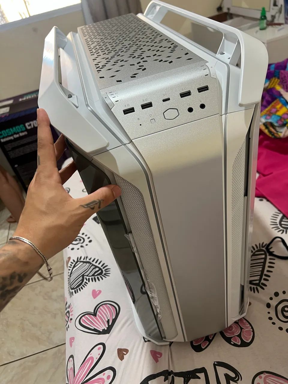 Gabinete cooler master cosmos c700m64529513874433122