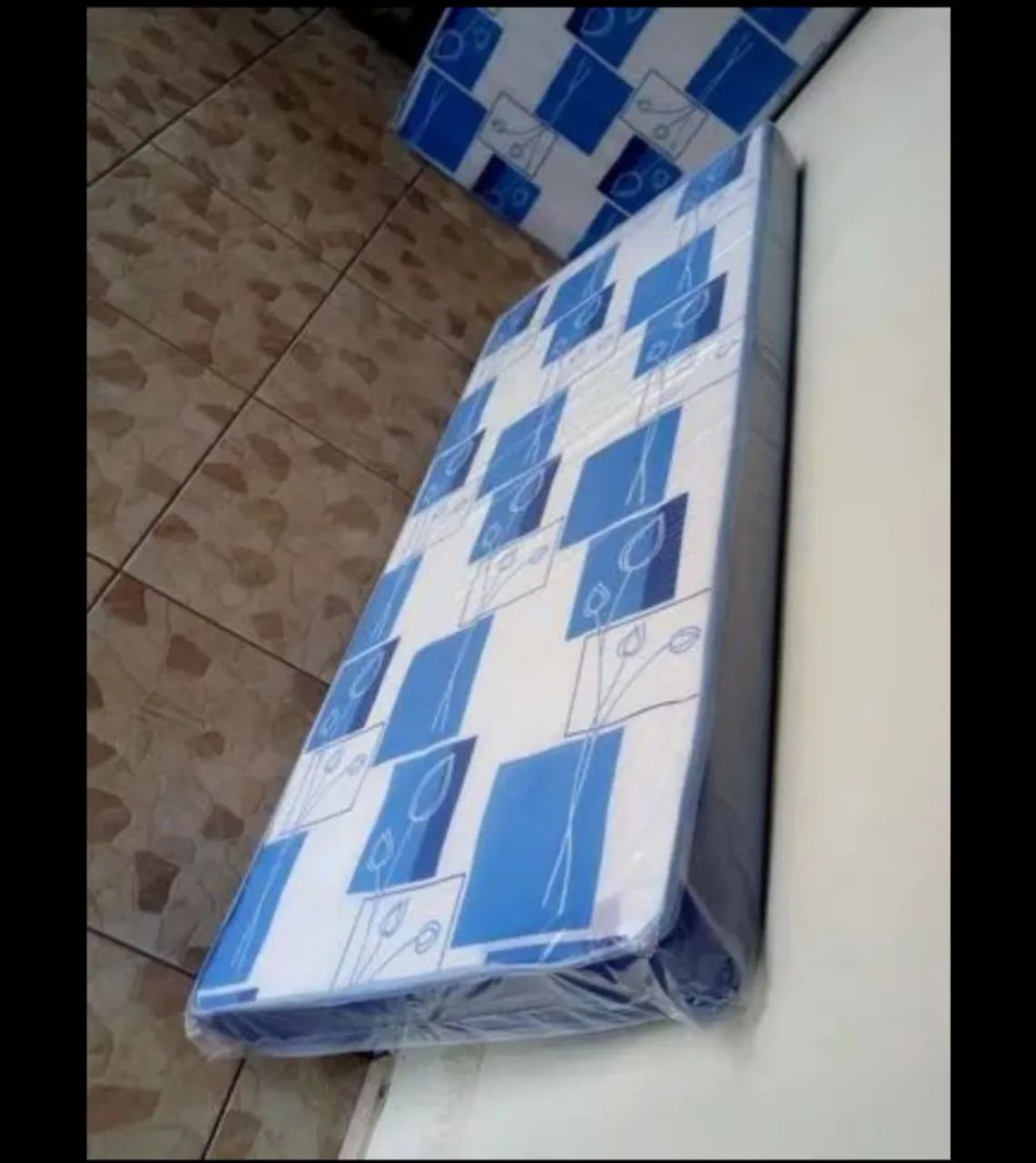 Colchão de Solteiro D20, 12cm de espuma "PROMOÇÃO" 0.88x1.88, Marca Ômega. - Foto 5