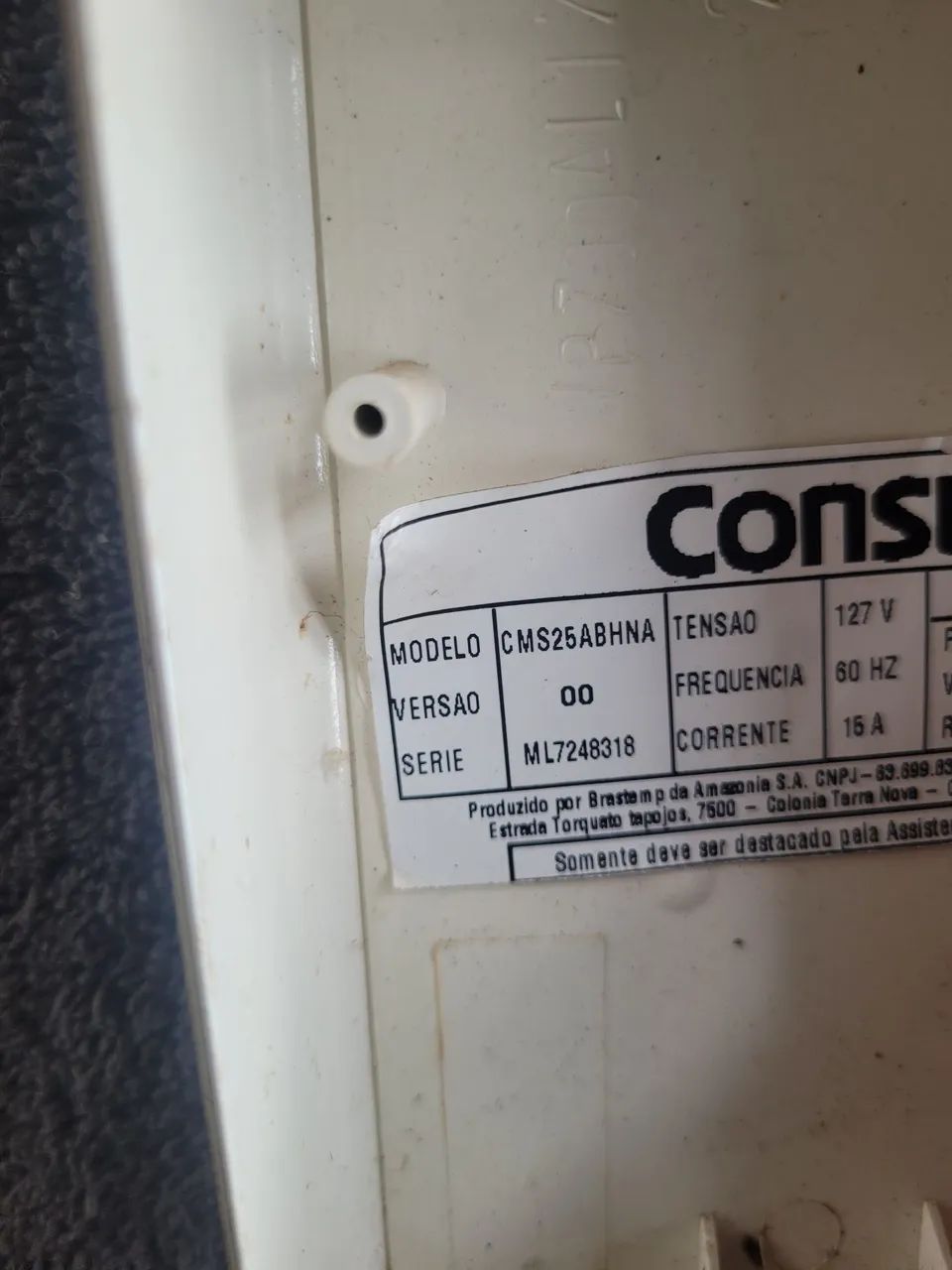 Placa potência micro-ondas consul cms25abhna 127V  - Foto 5