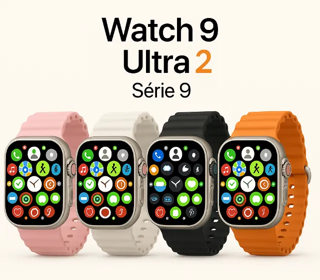 Relógio Inteligente 2025, Smartwatch Watch Serie 9 Ultra 2 + Película