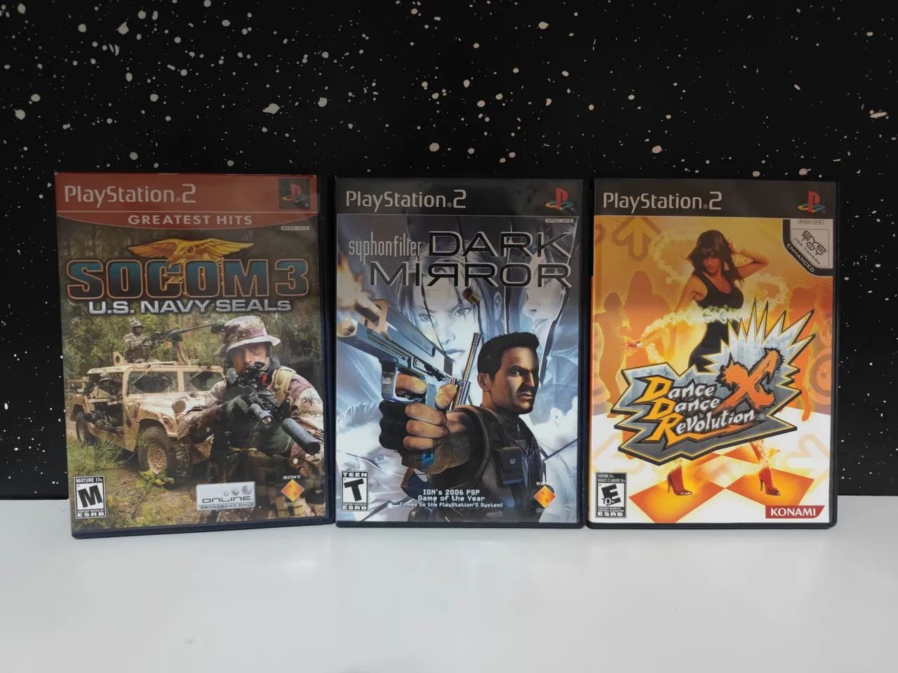 Lote de jogos do PS2 