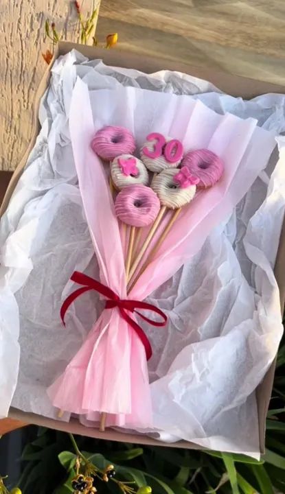 Buquê de Donuts Personalizado