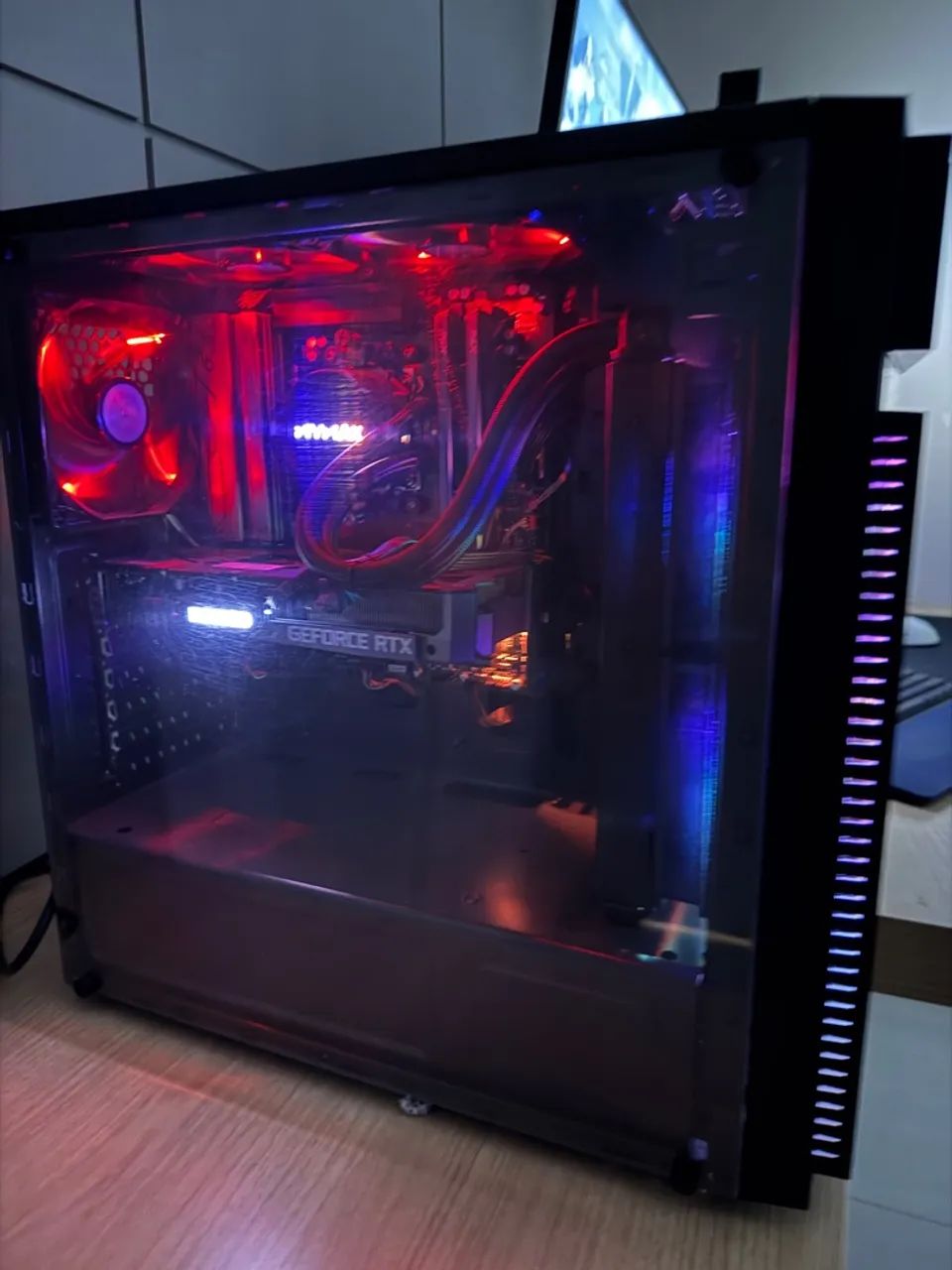 Computador Gamer RTX 3060TI 8gb + AMD Ryzen 7 7800X3D - Foto 3