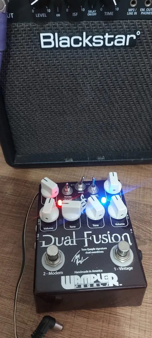 Pedal de guitarra dual fusion wampler - Instrumentos musicais