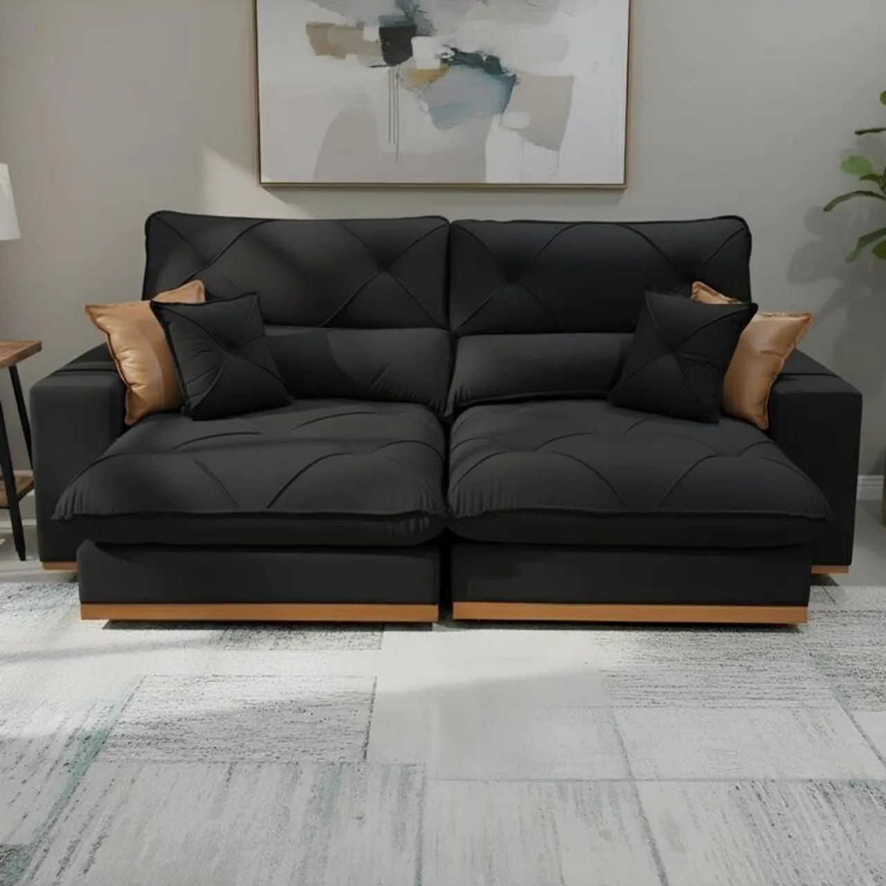 Sofá Gran Bello Z. 2m - Entrega Rápida  - Foto 2