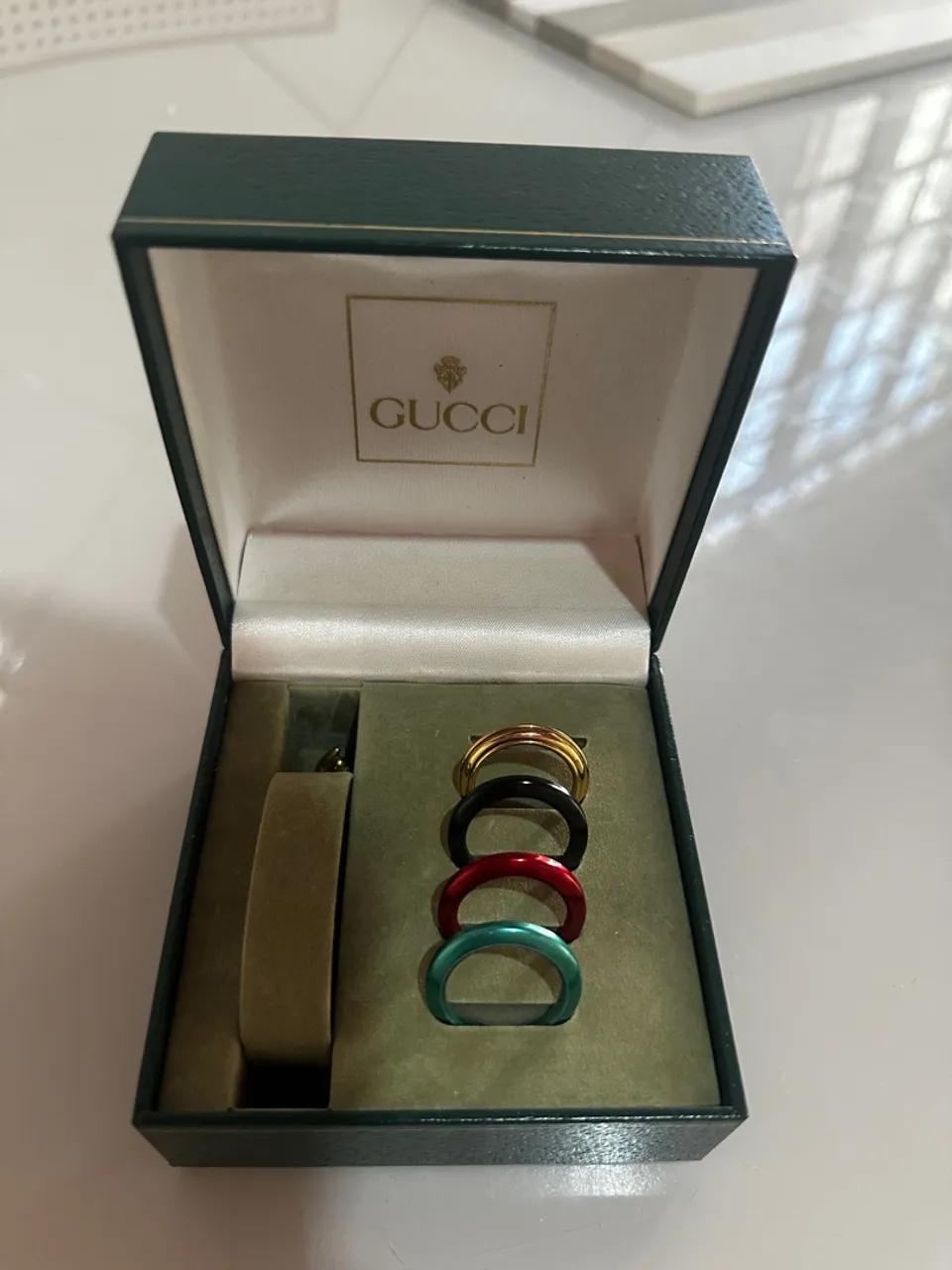 Kit Relógio Gucci - Vintage